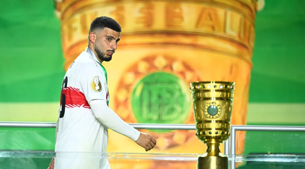 المهاجم الألماني دينيز أونداف (د.ب.أ)