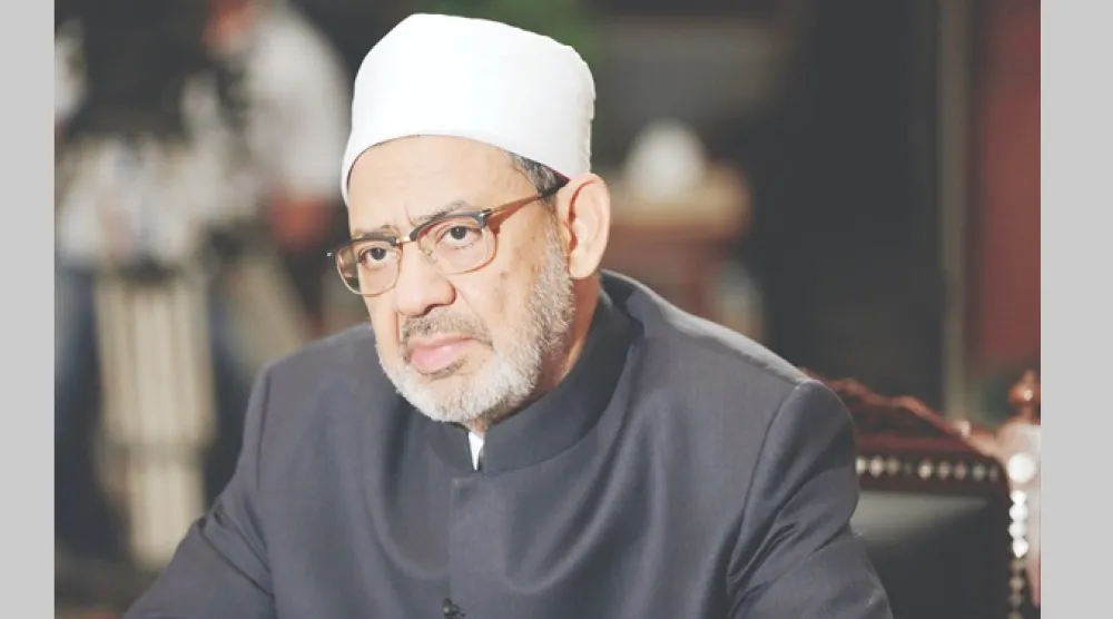 شيخ الأزهر الشريف الدكتور أحمد الطيب (المركز الإعلامي لمشيخة الأزهر)
