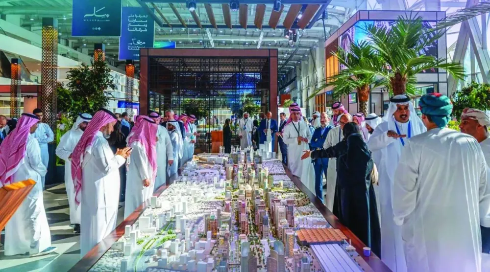 صورة محاكية لمشروع «مسار» الذي تطوره شركة «أم القرى للتنمية والإعمار» (الشركة)