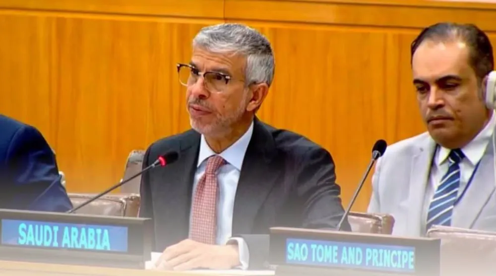 د. عبد العزيز الواصل خلال اجتماع الدول الأطراف لبرنامج عمل الأمم المتحدة المعني بالأسلحة الصغيرة والخفيفة (الشرق الأوسط)