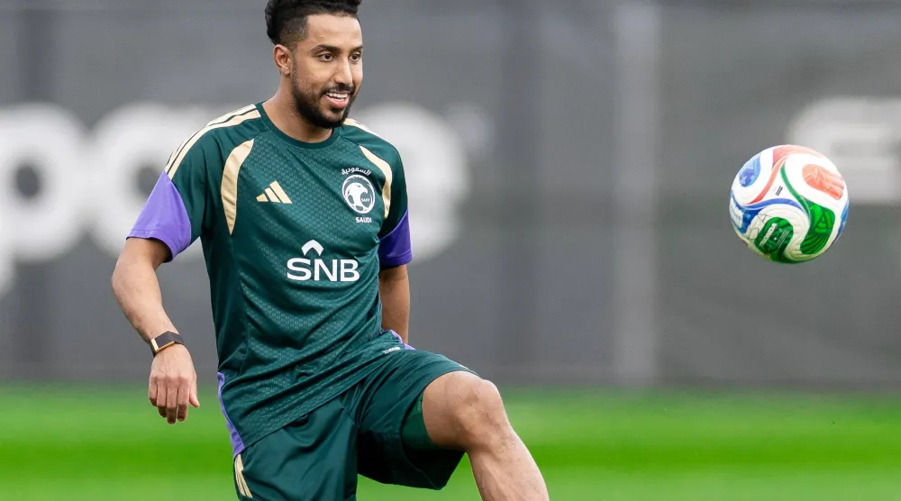 سالم الدوسري يقف أمام أرقام تاريخية في مونديال 2026 (المنتخب السعودي)