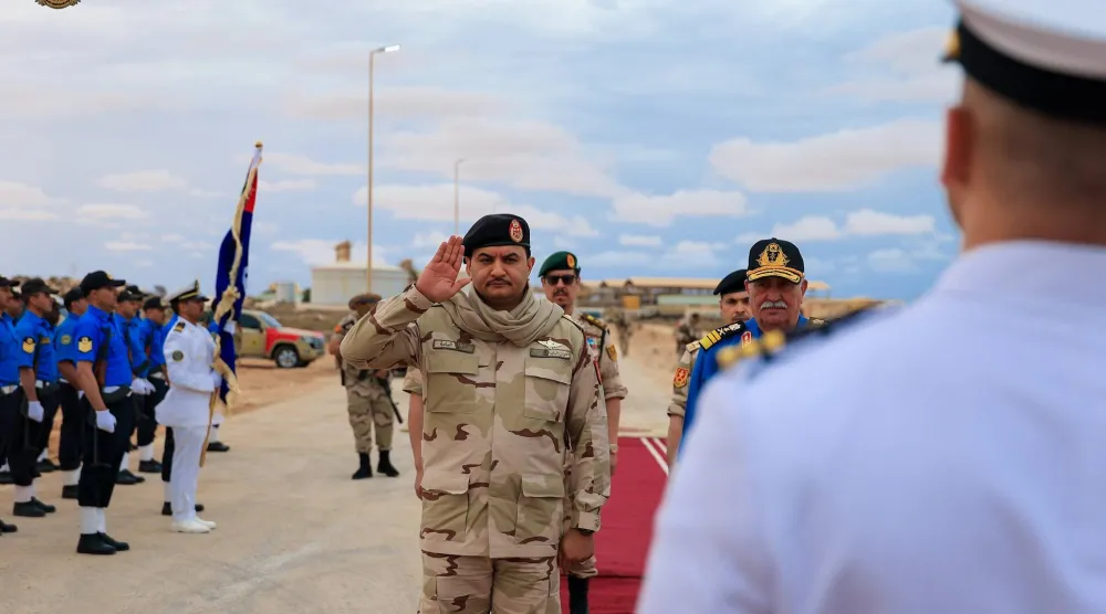 نائب القائد العام للجيش الوطني الليبي الفريق أول صدام حفتر (إعلام القيادة العامة)