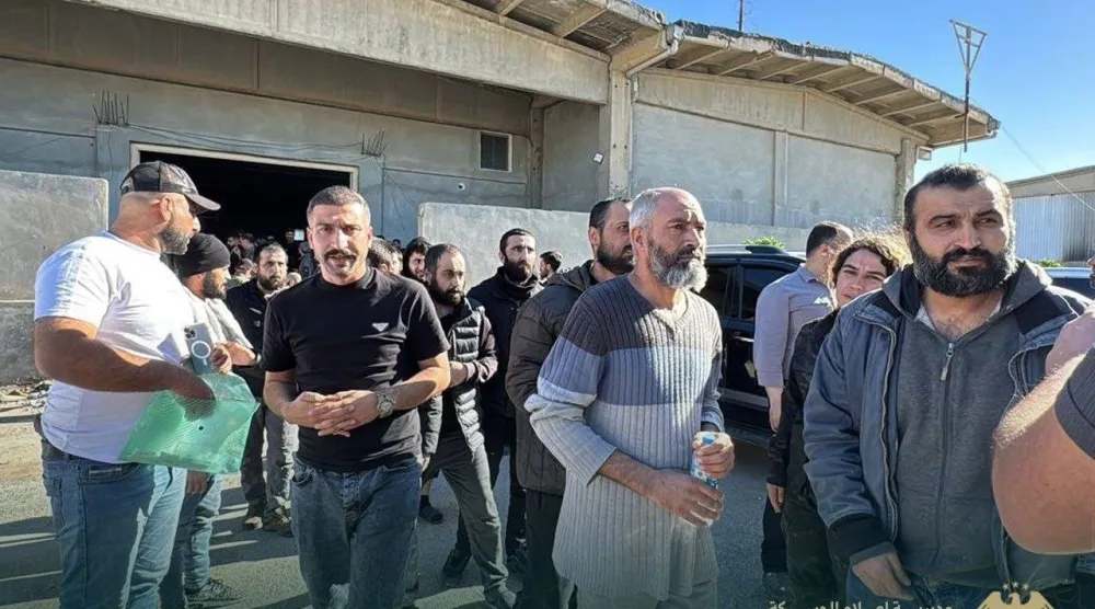 الإفراج عن دفعة من معتقلين منتسبين لـ«قسد» يوم 8 مايو الماضي (إعلام محافظة الحسكة)
