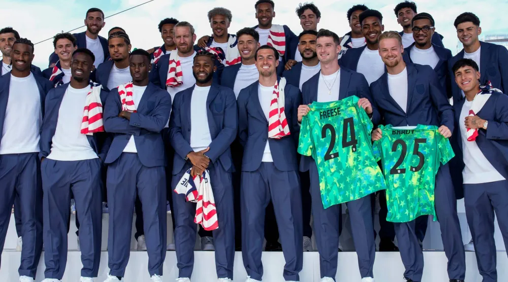 المنتخب الأميركي يدخل المونديال أمام جماهيره بطموحات كبيرة لتعزيز شعبية اللعبة بالبلاد (أ.ب)
