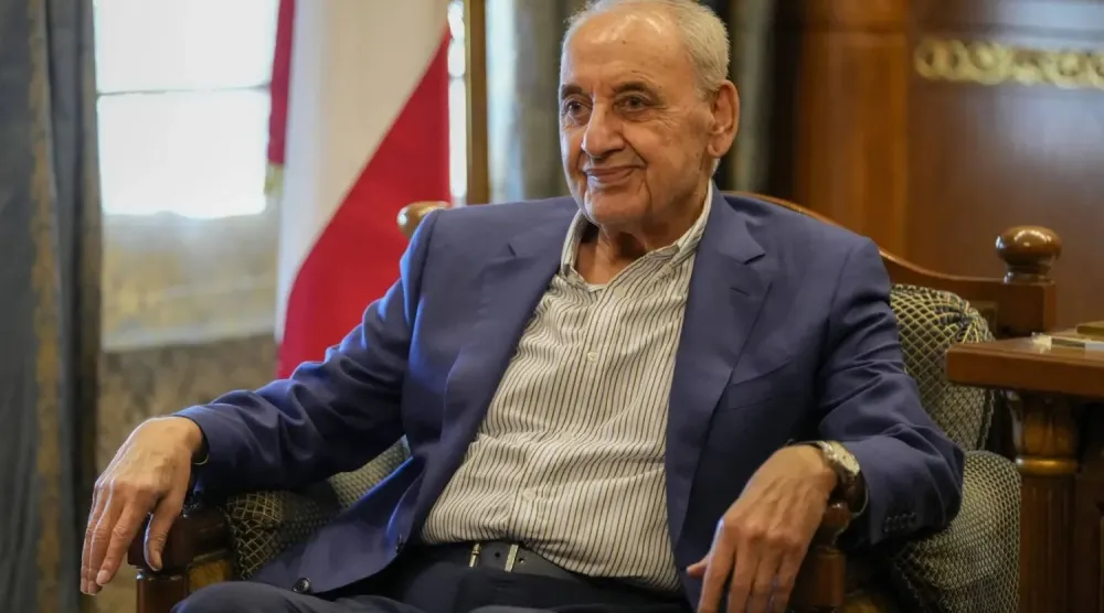 Lübnan Meclis Başkanı Nebih Berri (Lübnan Ulusal Haber Ajansı)