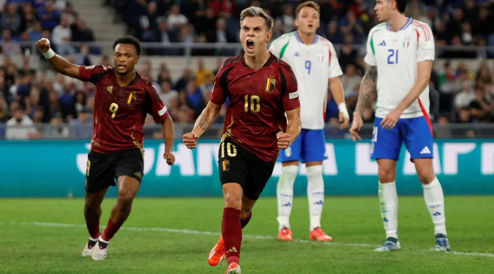 البلجيكي لياندرو تروسار لاعب آرسنال (رويترز)