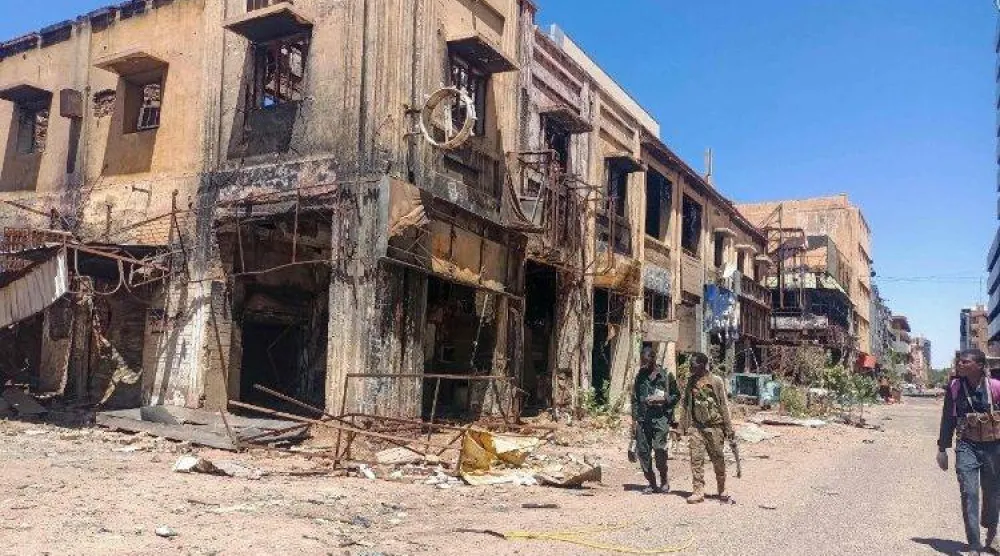 من مشاهد الحرب السودانية (آ ف ب)