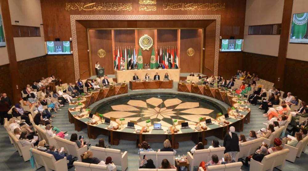 اجتماع سابق بمقر الجامعة العربية بالقاهرة (الجامعة)