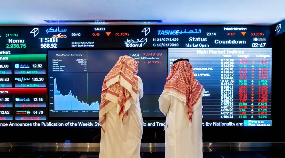 سوق المال السعودية (رويترز)