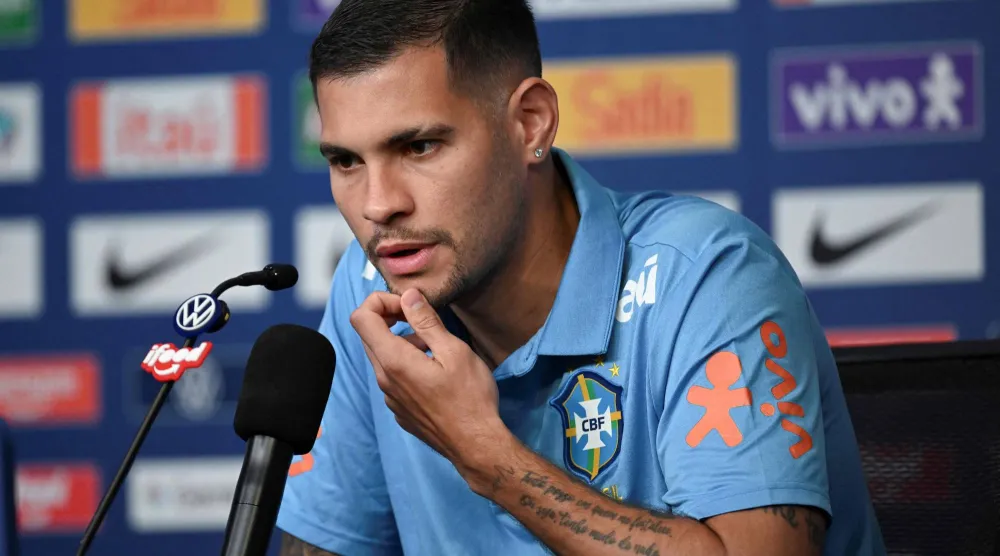 لاعب وسط منتخب البرازيل لكرة القدم برونو غيمارايش (أ.ف.ب)