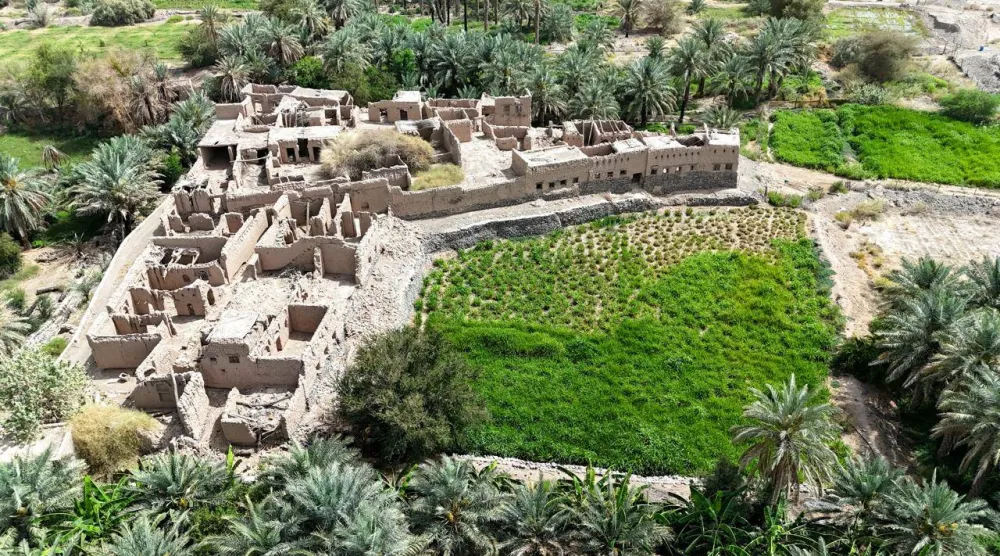 المباني القديمة في محافظة وادي الفرع (الشرق الأوسط)