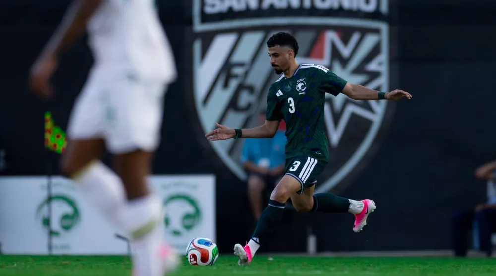 علي لاجامي شارك كلاعب بديل في ودية السنغال (المنتخب السعودي) 