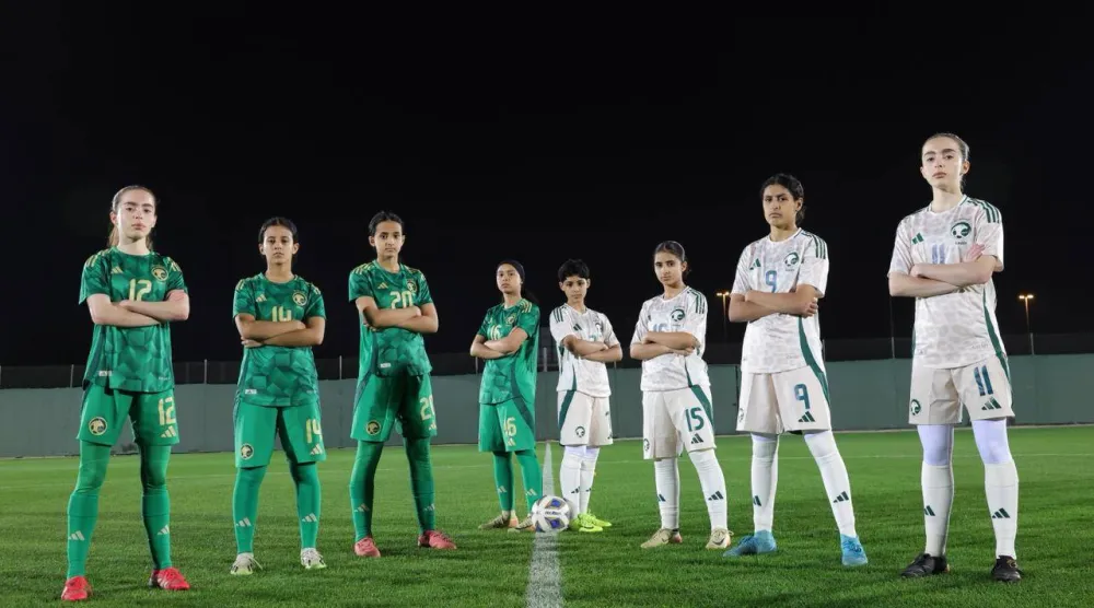المنتخب السعودي للناشئات تحت 17 عاماً للمشاركة في بطولة (الاتحاد السعودي لكرة القدم)