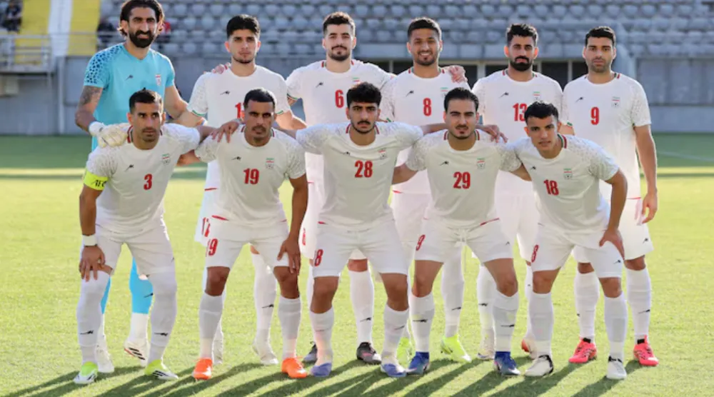 Soccer Football - International Friendly - Iran v Gambia - Mardan Sports Complex, Antalya, Türkiye - May 29, 2026 Iran players pose for a team group photo before the match REUTERS/Umit Bektas/File Photo 