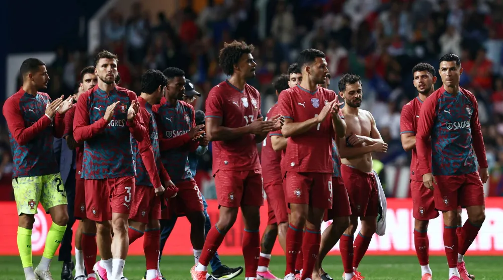 منتخب البرتغال سيواجه الكونغو الديمقراطية في أولى مبارياته بالمونديال (رويترز)
