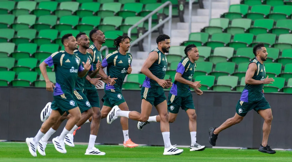 بعثة المنتخب السعودي ستغادر عبر طائرة خاصة إلى ميامي السبت (المنتخب السعودي) 