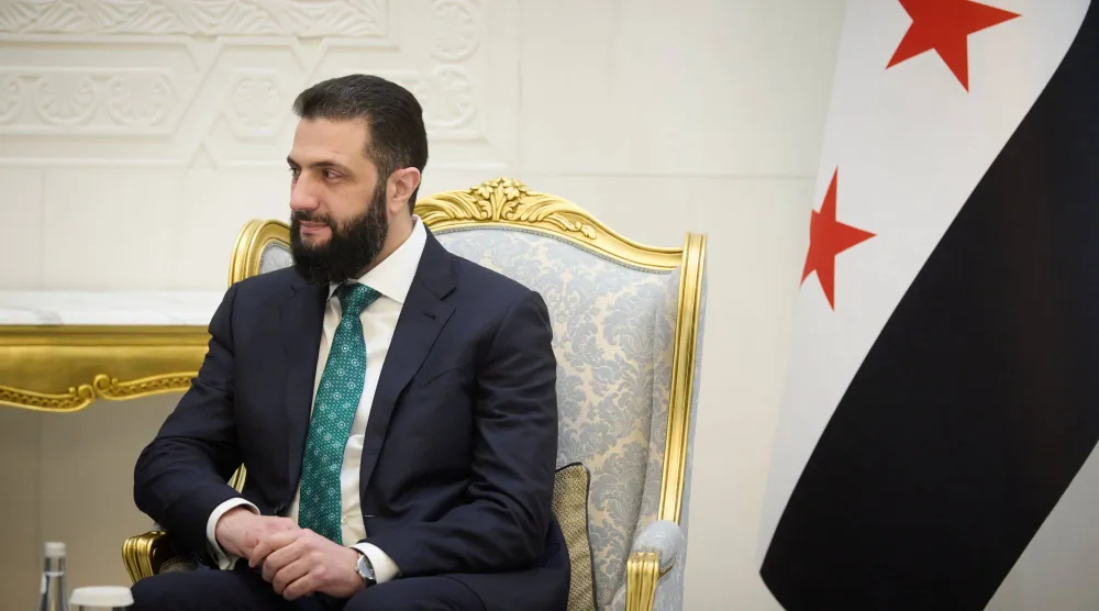 الرئيس السوري أحمد الشرع (د.ب.أ)