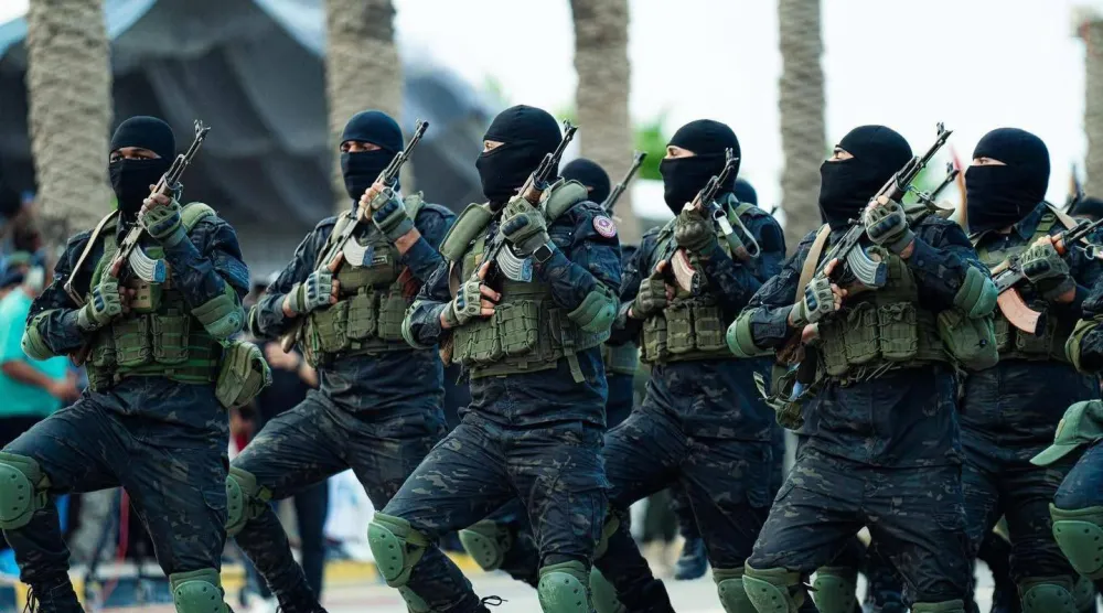 عناصر من «جهاز دعم مديريات الأمن بالمناطق» في غرب ليبيا (الجهاز)