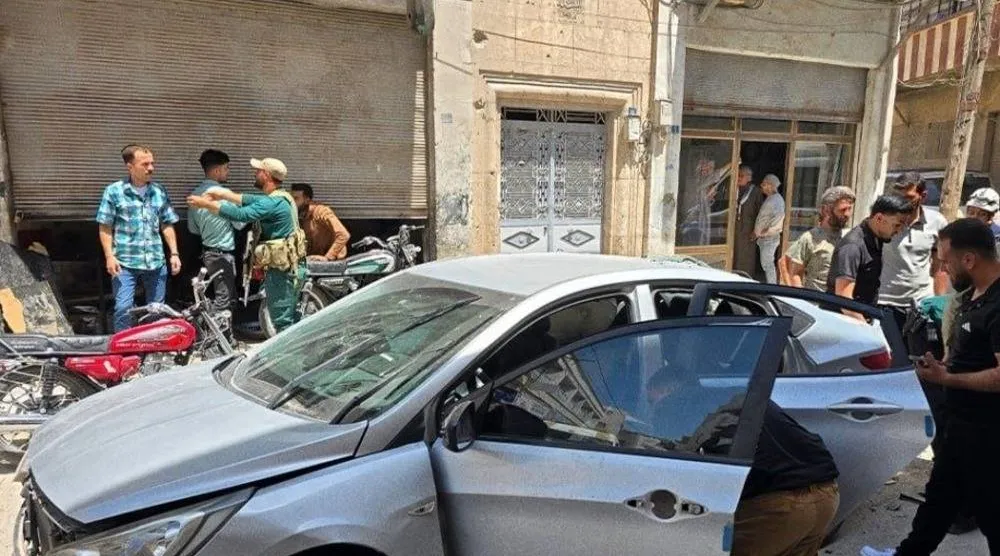 انفجار داخل سيارة مدنية في مدينة الباب بمحافظة حلب الأحد (الإخبارية السورية)