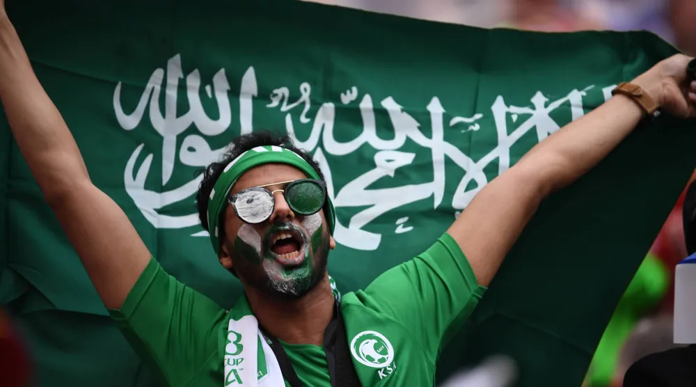 الجمهور السعودي حضر بكثافة في ميامي (د.ب.أ)