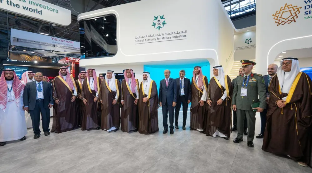 مشاركة السعودية في المعرض تعكس تنامي حضورها الدولي في الصناعات العسكرية وتعزيز جهودها لبناء شراكات استراتيجية (الشرق الأوسط)