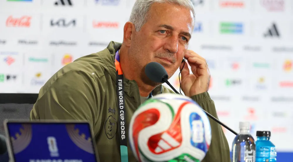 Algeria's Swiss Head hoach Vladimir Petkovic attends the press conference of Algeria one day ahead of the FIFA World Cup 2026 Group J match between Argentina and Algeria at Kansas City Stadium on June 15, 2026 in Kansas City, Missouri. (Getty Images/AFP)