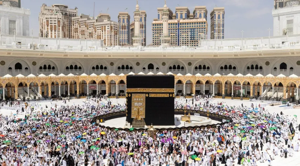 الكعبة المشرفة تتزيّن بحلتها الجديدة مع حلول العام الهجري (واس)
