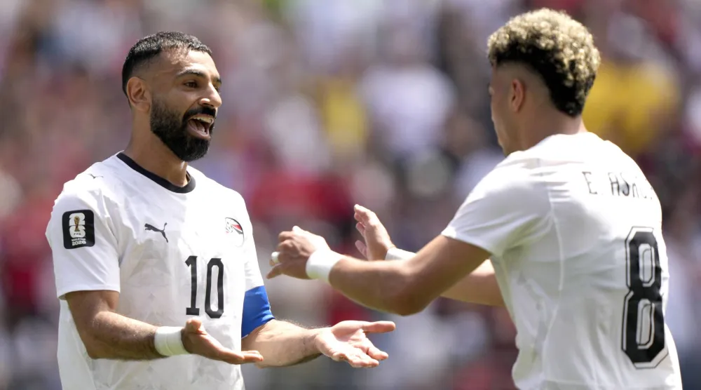 منتخب مصر انتزع التعادل من بلجيكا في مستهل مبارياته بالمونديال (إ.ب.أ)