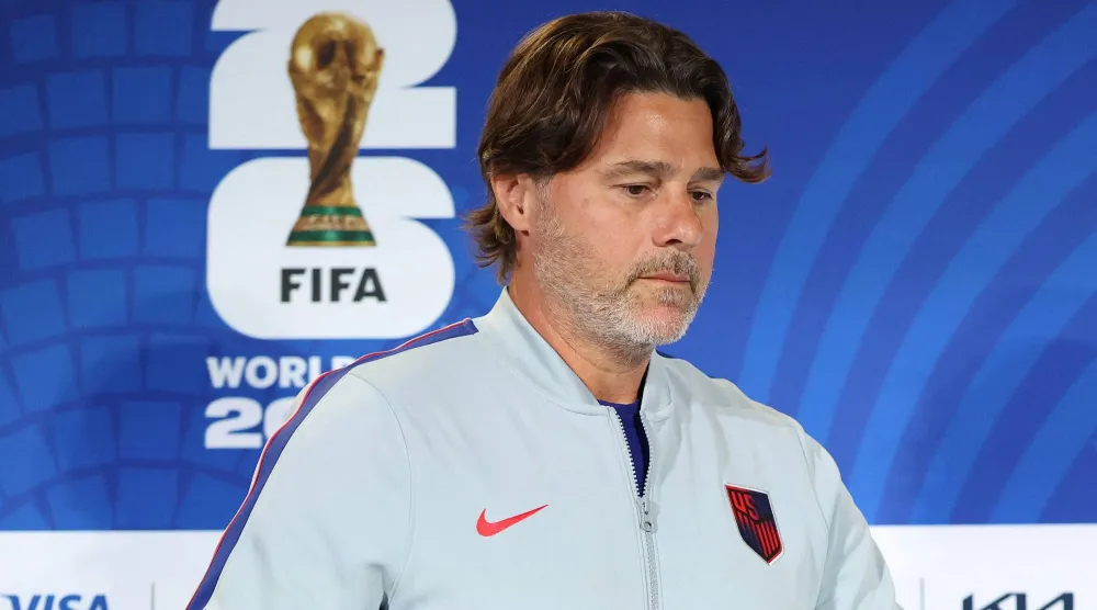 الأرجنتيني ماوريسيو بوكيتينو المدير الفني لمنتخب الولايات المتحدة (أ.ف.ب) 