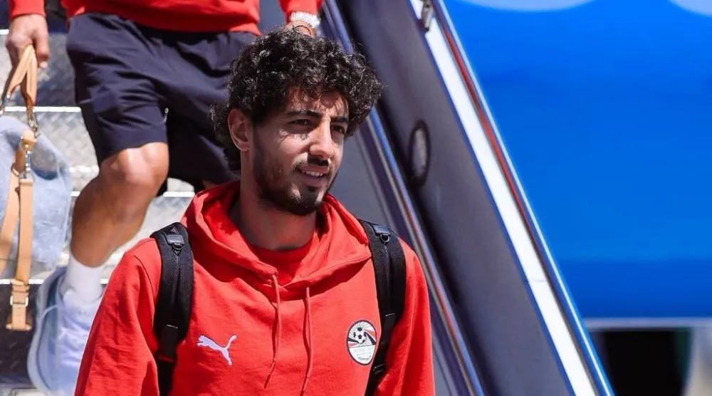 جانب من وصول المنتخب المصري إلى كندا (الاتحاد المصري)