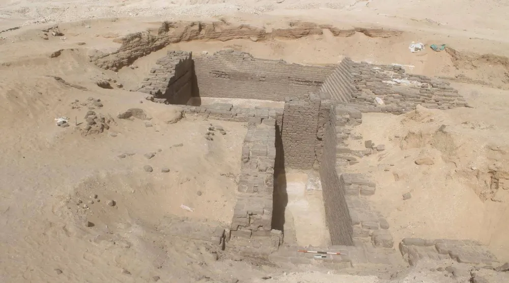 جبانة أثرية نادرة بعد العثور عليها في المنيا (وزارة السياحة والآثار المصرية)