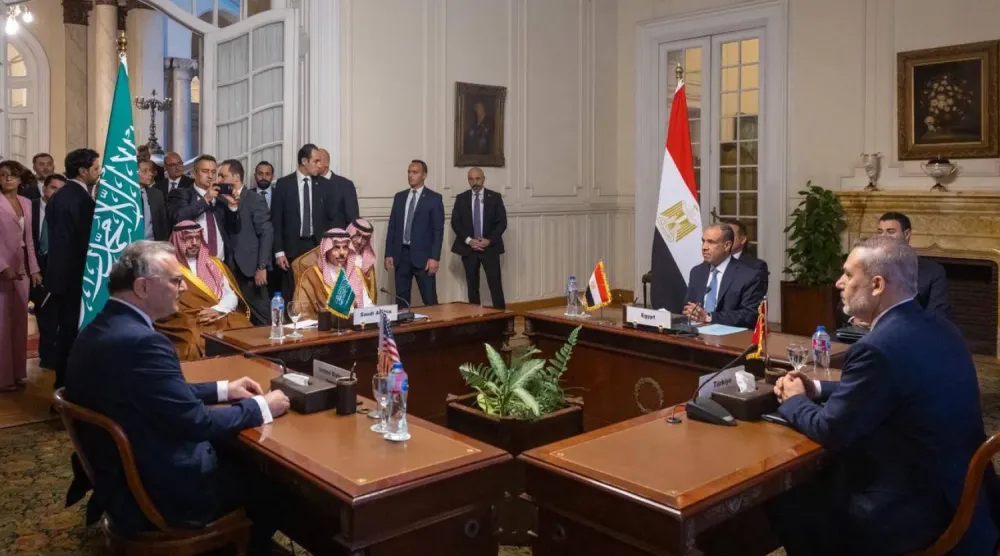 Suudi Arabistan, Mısır, Türkiye dışişleri bakanları ile Boulos, Sudan ve Libya'daki durumu görüştü