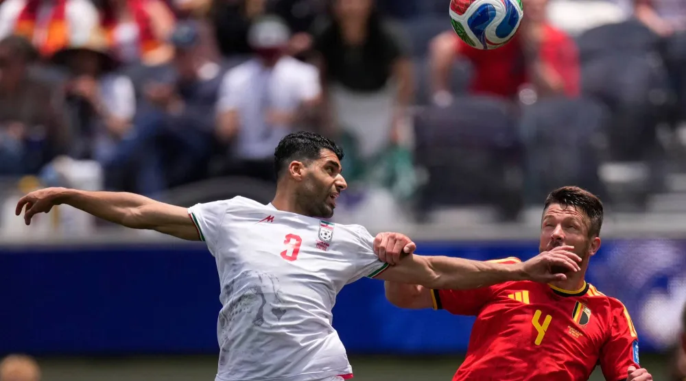مهدي طارمي نجم منتخب إيران (أ.ب)