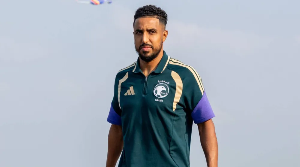 سالم الدوسري قائد الأخضر (المنتخب السعودي)