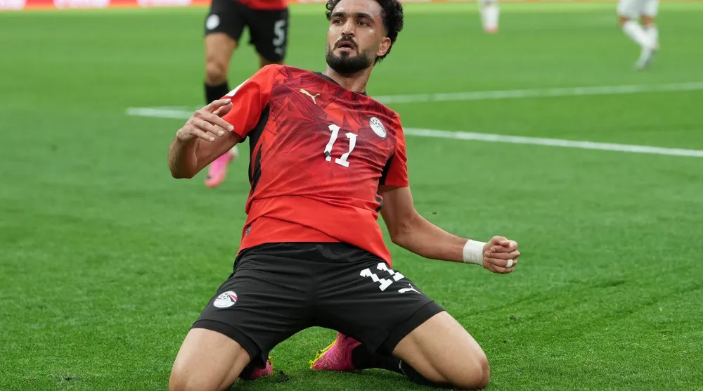 زيكو قال إنه تمنَّى لو كان والده حيّاً ليهديه هذا الهدف (إ.ب.أ)