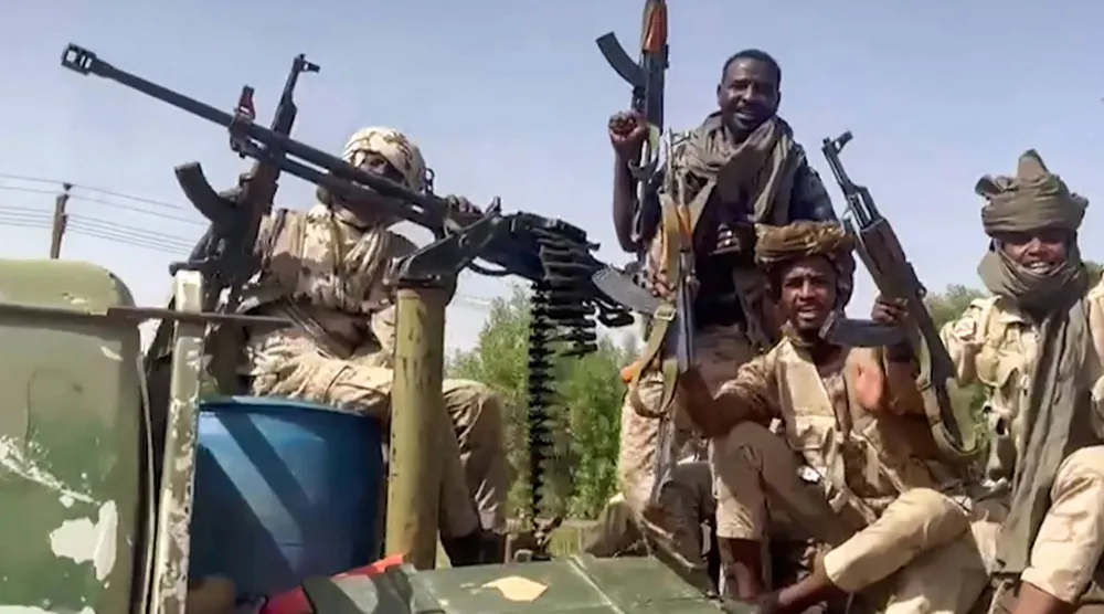 عناصر من «قوات الدعم السريع» السودانية (أ.ف.ب)