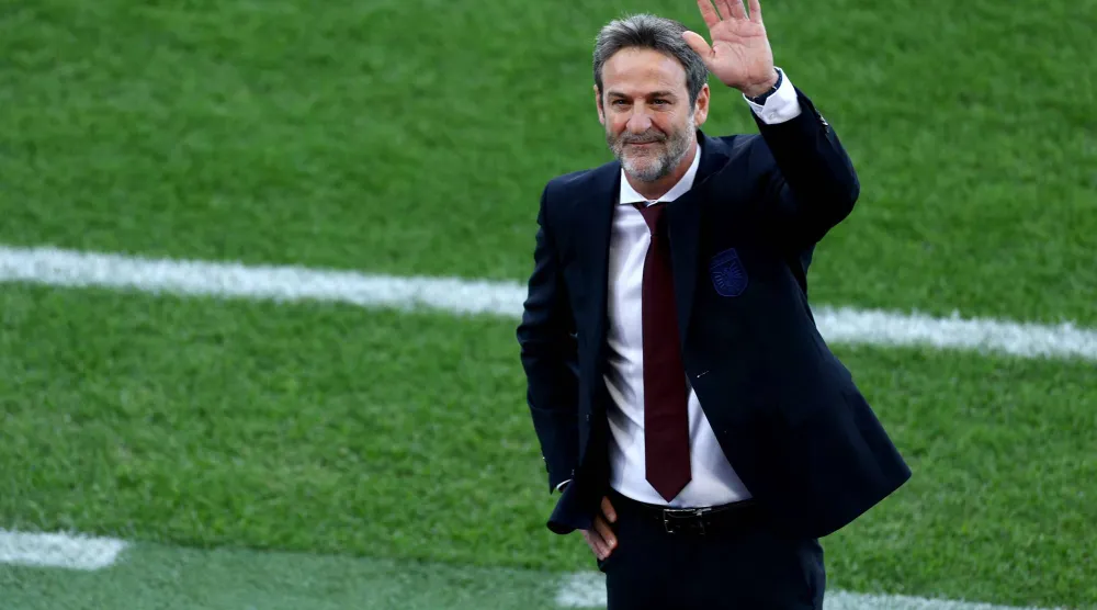 توماس كريستيانسن مدرب منتخب بنما (أ.ف.ب)
