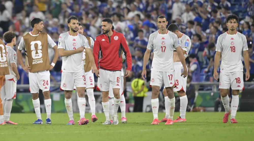 منتخب تونس ظهر بشكل هزيل (إ.ب.أ)