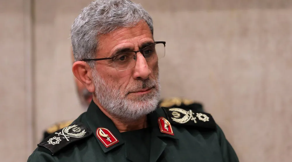 قائد "فيلق القدس" في الحرس الثوري الإيراني إسماعيل قاآني (أ.ف.ب - أرشيفية)