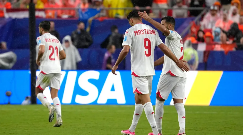 منتخب تونس قدم أداءً مخيباً في المونديال (أ.ب)
