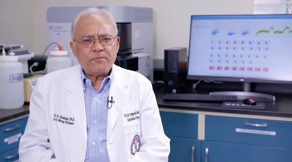 أحد أعضاء فريق البحث من مركز العلوم الصحية في جامعة تكساس التقنية (جامعة تكساس التقنية)