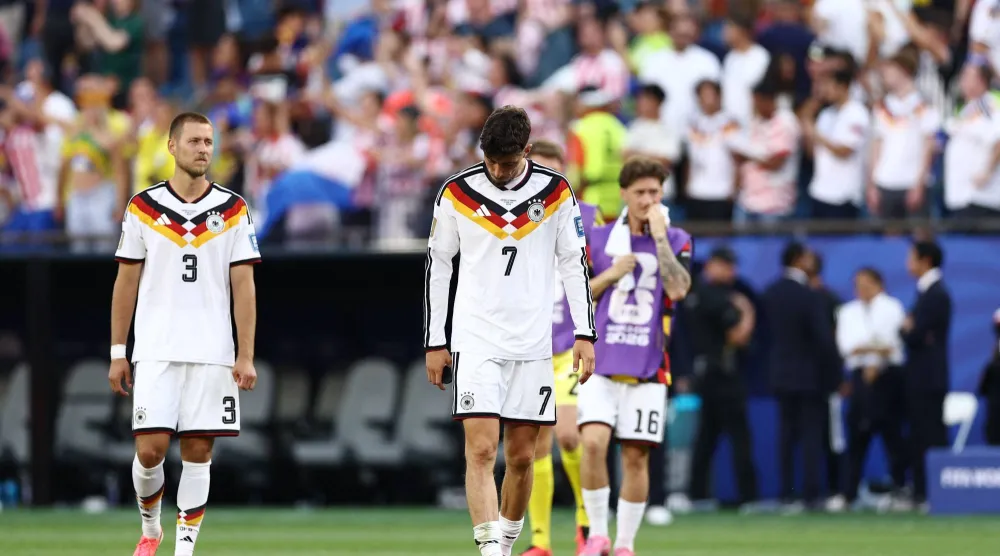 خروج ألمانيا من المونديال يعكس حالة الإحباط في البلاد (أ.ف.ب)