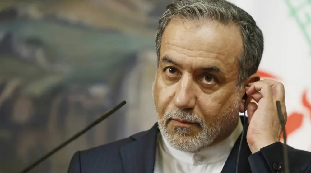 İran Dışişleri Bakanı Abbas Arakçi, Moskova’da Rus mevkidaşıyla yaptığı görüşmenin ardından düzenlediği basın toplantısında (AP)
