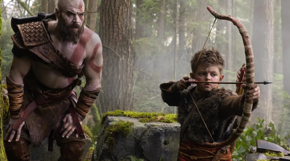 Karaktere bürünmek için sıkı çalışan Hurst, vücuduna 18 kiloluk kas kütlesi kazandırmıştı (Amazon Prime Video)