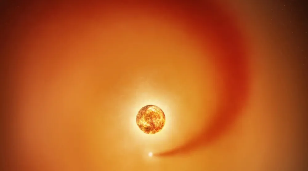 Betelgeuse'un yoldaşının beklenenden çok daha yüksek kütleye sahip olduğu ortaya çıktı (NASA/ESA)
