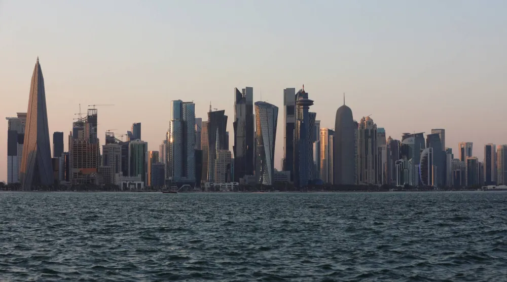  A general view of the Doha skyline, Qatar, June 29, 2026. (Reuters)
