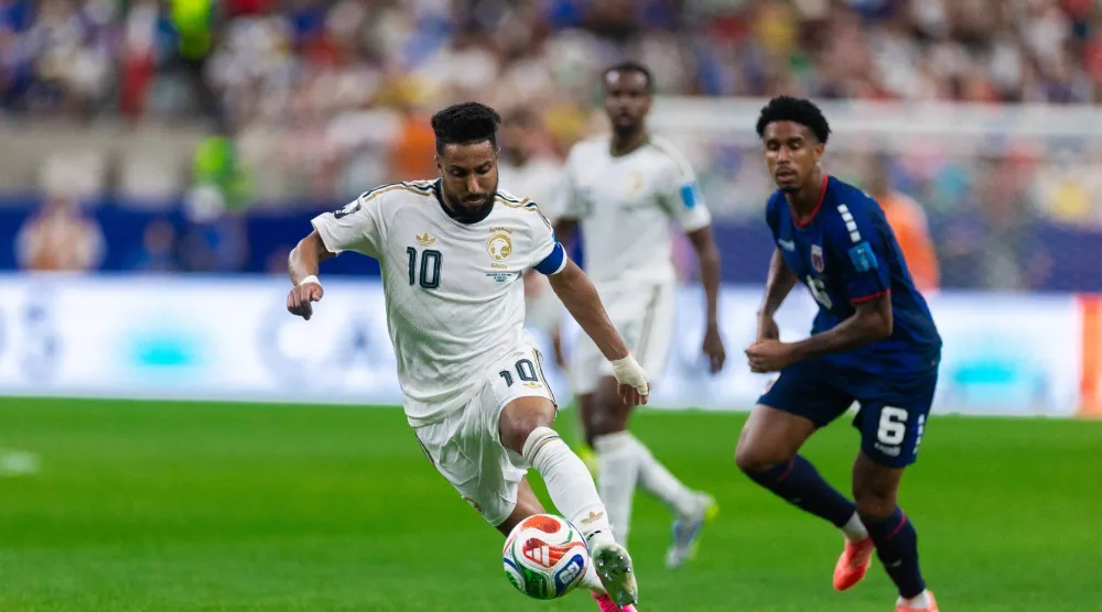 سالم الدوسري اختفى في المونديال (المنتخب السعودي)