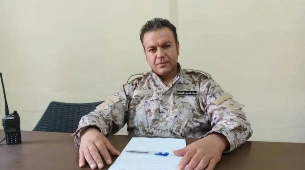 المتحدث باسم «الحرس الوطني» الرائد طلال عامر (متداولة)