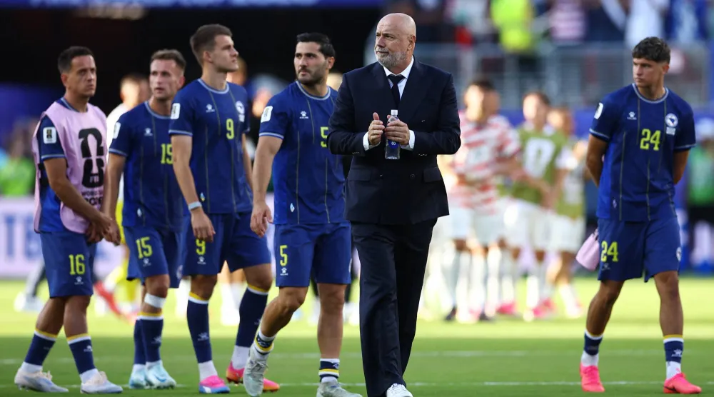 سيرجي بارباريز مدرب منتخب البوسنة (رويترز)