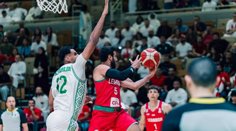 جانب من المباراة التي أقيمت في مدينة جدة (الاتحاد السعودي لكرة السلة)
